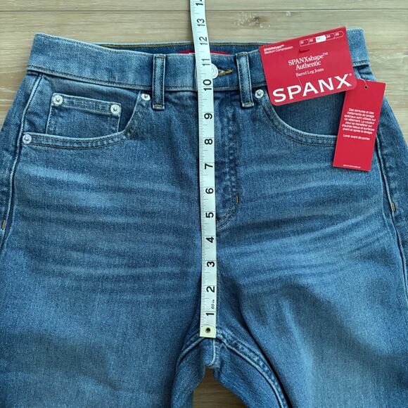 SPANXshape Authentic 360 Barrel Leg Jeans S Regular - Picture 6 of 8